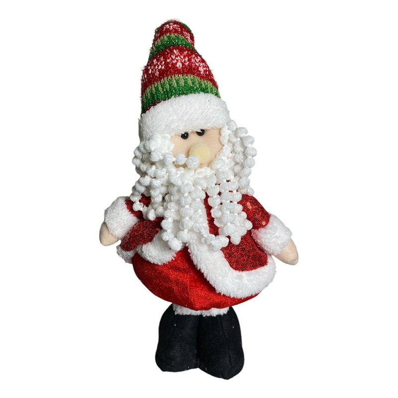 Pack 2 Monos Patas Largas Adorno Navidad Decoración Pascuero