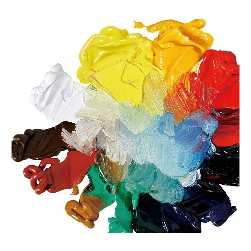 Set De Pintura Oleo 12 Colores Set De Arte Para Pintar