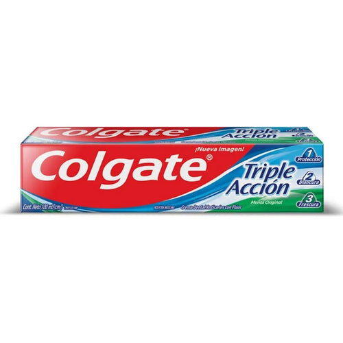 Colgate Triple Accion Crema Dental 100ml Menta Original