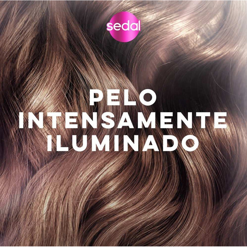 X6 Shampoo Sedal Luminous Uv Glycol Vitamina C 340ml
