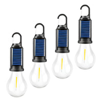 Pack X4 Ampolleta Solar / Recargable Usb Emergencia Portatil Cálida