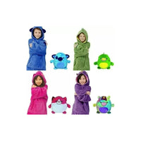 Polerón Niños Huggle Peluche Polerón Chiporro Invierno Con Capucha