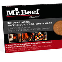 32 Pastillas Iniciador De Fuego Ecologico Parrilla Sin Olor