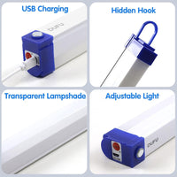 Lampara Emergencia Luz Led Recargable Usb 30cm Mueble Cocina