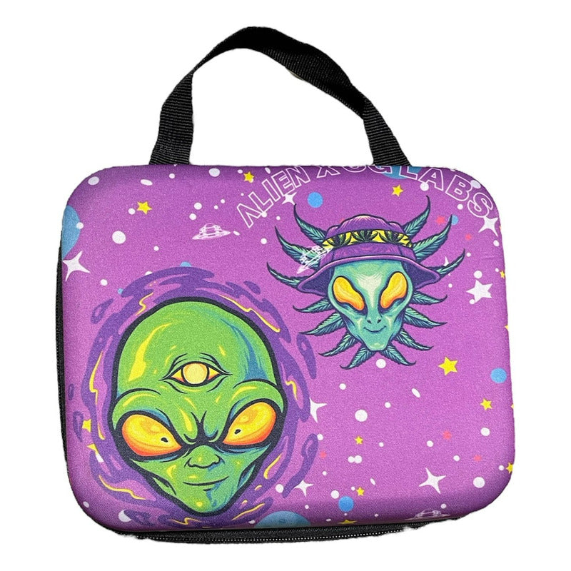 Estuche Fumeta Anti-olor Grande Diseños Weed Bolso Portatil
