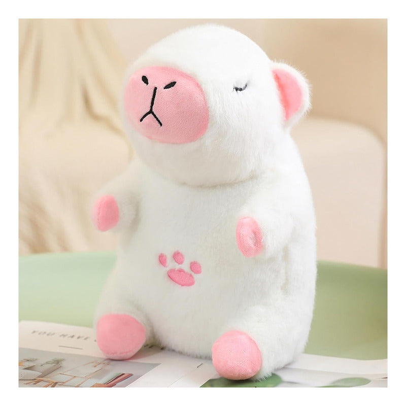 Peluche Capibara Relajant Sonido Luz Capybara Calma Ansiedad