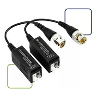 Video Balun Pasivo Para Cámaras Cctv Hd/full Hd Negro