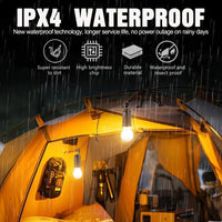 Pack X5 Ampolleta Solar / Recargable Usb Emergencia Portatil Cálida