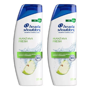 X2 Shampoo Head & Shoulders Manzana Fresh 375ml Control Casp