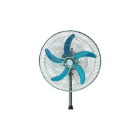 Pack 2 Ventiladores Turbo Grande Ventilador Pedestal Pie 50 Cm Blanco Plateada Metal 5