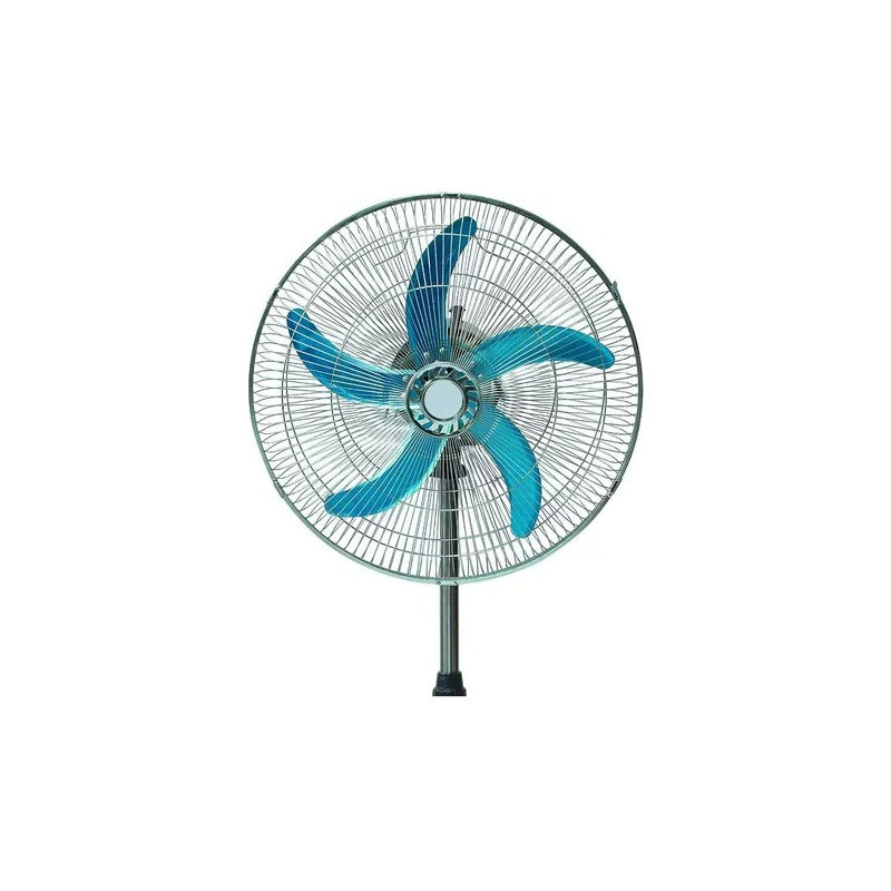 Pack 2 Ventiladores Turbo Grande Ventilador Pedestal Pie 50 Cm Blanco Plateada Metal 5