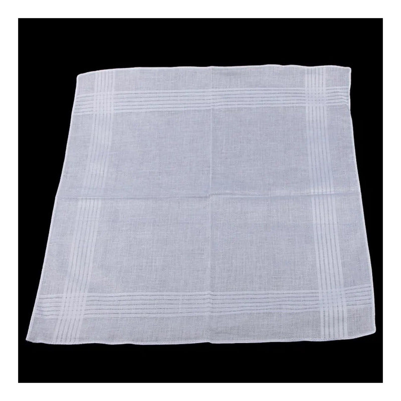 Pañuelo Blanco Tela Pañuelos Fiestas Patrias Cueca Chile Blanco Liso