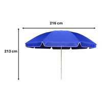 Sombrilla Uv Paragua Playa Verano 2m Paragua Ajustable