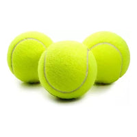 Pack 3 Pelotas De Tennis Formato Economico En Bolsa Tenis  Amarillo