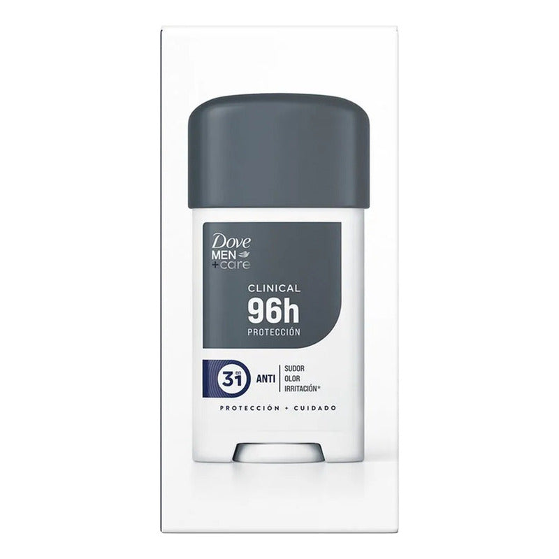 X3 Dove Men Care Clinical Desodorante Crema 58g Protección Original
