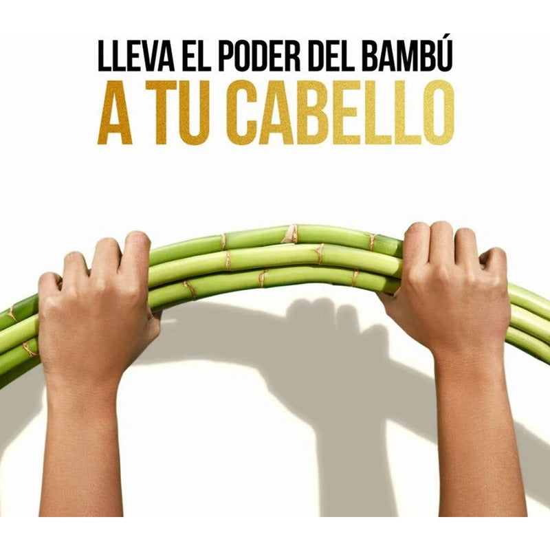 X2 Shampoo Pantene 400ml Bambú Nutre & Crece Control Caída