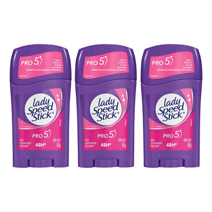 X3 Desodorante Barra Lady Speed Stick Antitranspirant Pro 5 Floral Frutal