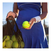 Pack 9 Pelotas De Tennis Formato Economico En Bolsa Tenis  Amarillo