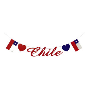 Banderines Guirnaldas Chilenas Decoracion Fiestas Patrias 5m
