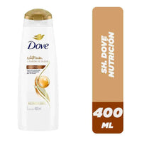 X2 Shampoo Dove Nutrición Profunda 400ml Fusión De Oleos