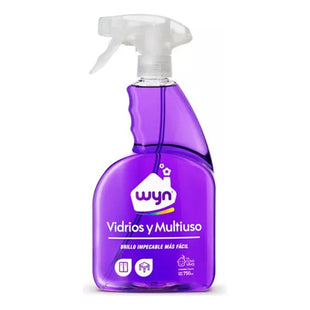 Wyn Limpia Vidrios Multiusos 750ml Atomizador Gatillo