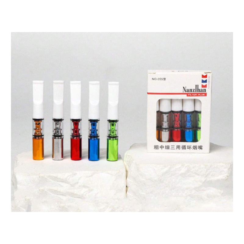 Filtro Boquilla Reutilizable Boquillas Cigarrillos Fumador