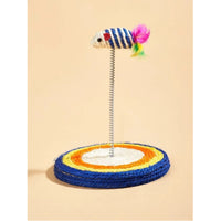 Rascador Gato Raton Torre Juguete Mini Rascador Con Porfiado