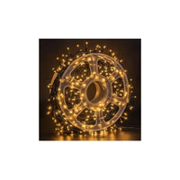 Luces Navideña Led Luz Arbol Navidad Amarillo Decoración 50m