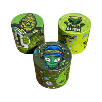 Pipa Metálica  + Moledor Metálico 3 Niveles + Palita