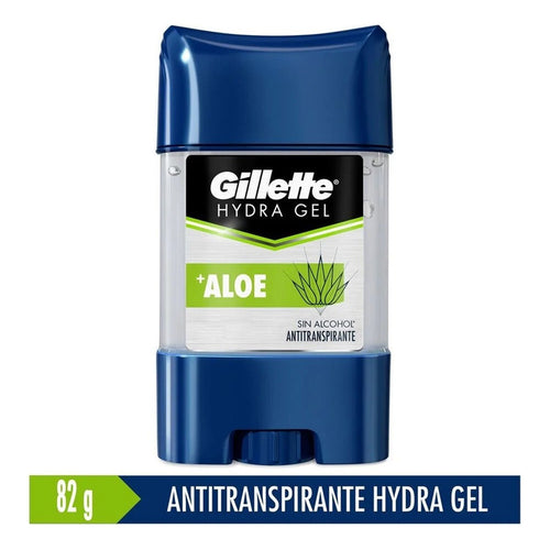 Desodorante Gillette Gel Hidratación Con Aloe 82g Hydra Gel Aloe Vera