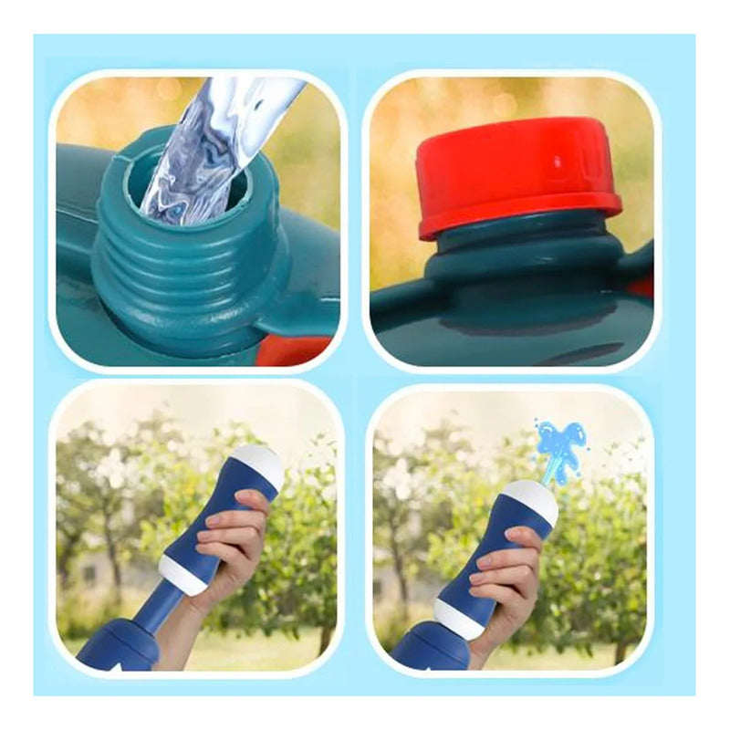 X3 Pistola De Agua Con Mochila Lanza Agua Juguete Verano.