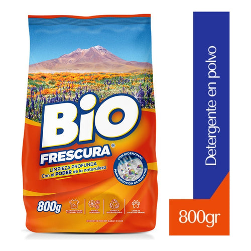 Detergente Bio Frescura En Polvo Desierto Florido 800g