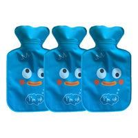 X3 Guatero Mini Bolsa Agua Almohadila Caliente Manos Pies
