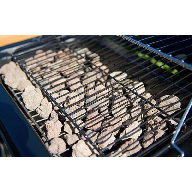 X2 Piedras Volcánica 2,5 Kg Parrilla A Gas Mr Beef Asado Bbq