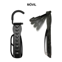 Dilitools Kit Con 3 Soportes Gancho Para Colgar Bicicletas A La Pared Color Negro