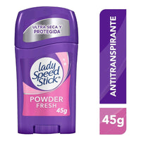 X2 Desodorante Barra Lady Speed Stick Powder Fresh Barra 45g Powder Fresh