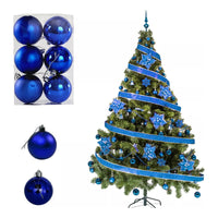 X6 Esferas Navideñas Decoración Navidad Hogar Adornos Árbol