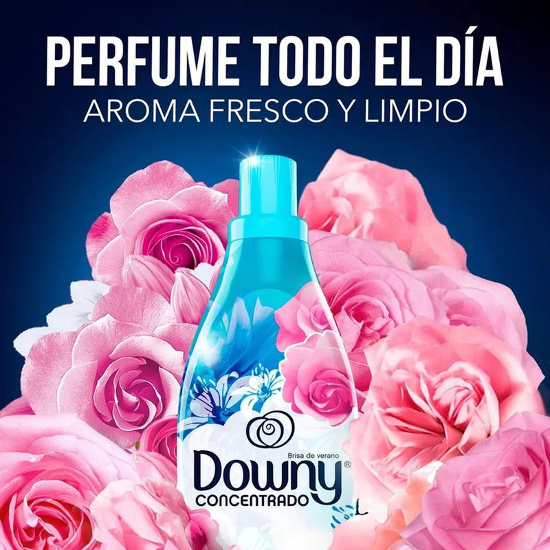 Pack X5 Suavizante Downy Concentrado Brisa De Verano 500ml