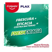Pack X2 Enjuague Bucal Colgate Plax Fresh Mint 1l