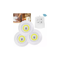 Luces Luz Led Inalámbricas Con Mando A Distancia Juego De 3