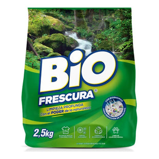 Detergente Bio Frescura En Polvo Bosque Nativo 2.5 Kg