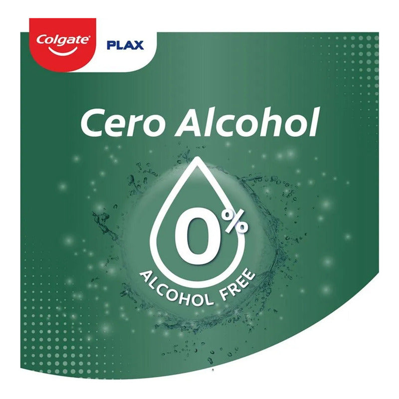 Pack X2 Enjuague Bucal Colgate Plax Fresh Mint 1l