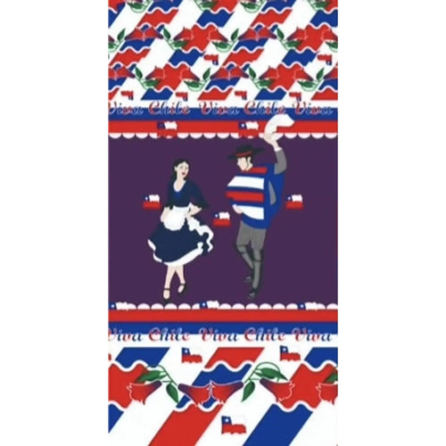 Funda De Puerta Decoración Fechas Patrias 100x210cm M2