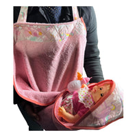 Manta De Baño Infantil Toalla Delantal Capucha Bebe Maternal