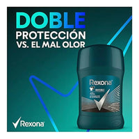 Desodorante Barra Rexona 48h Antitranspirante Men Invisible
