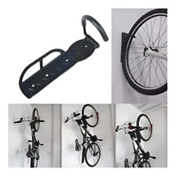 Soporte Porta Bicicleta Para Muralla Colgador De Bicicleta Color Negro