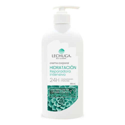 Pack X2 Crema Corporal Lechuga 350ml Hidratación Reparadora Neutra