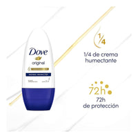Desodorante Dove Antitranspirante Roll On 50ml Crema Humecta