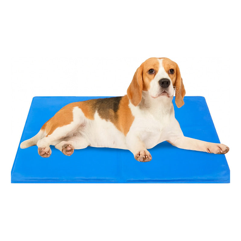Manta Refrescante Para Perros 90x50 Cm Roro Talla L Colchon Perro Azul Oscuro