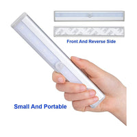 2 Luces Luz Barra Led 19cm Con Sensor Movimiento Baño Cocina